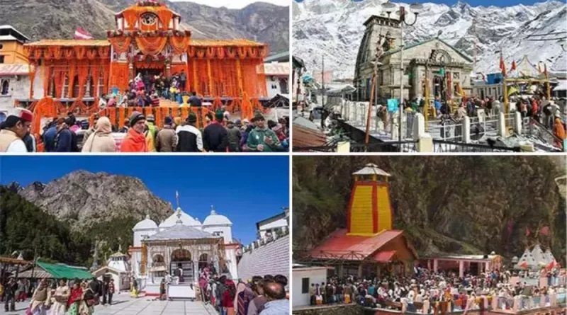 पाँच दिनों में आस्था का ज्वार, चारधाम में उमड़े 7 लाख से अधिक श्रद्धालु