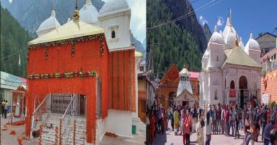 10 नवंबर को शीतकाल के लिए बंद होंगे गंगोत्री धाम के कपाट